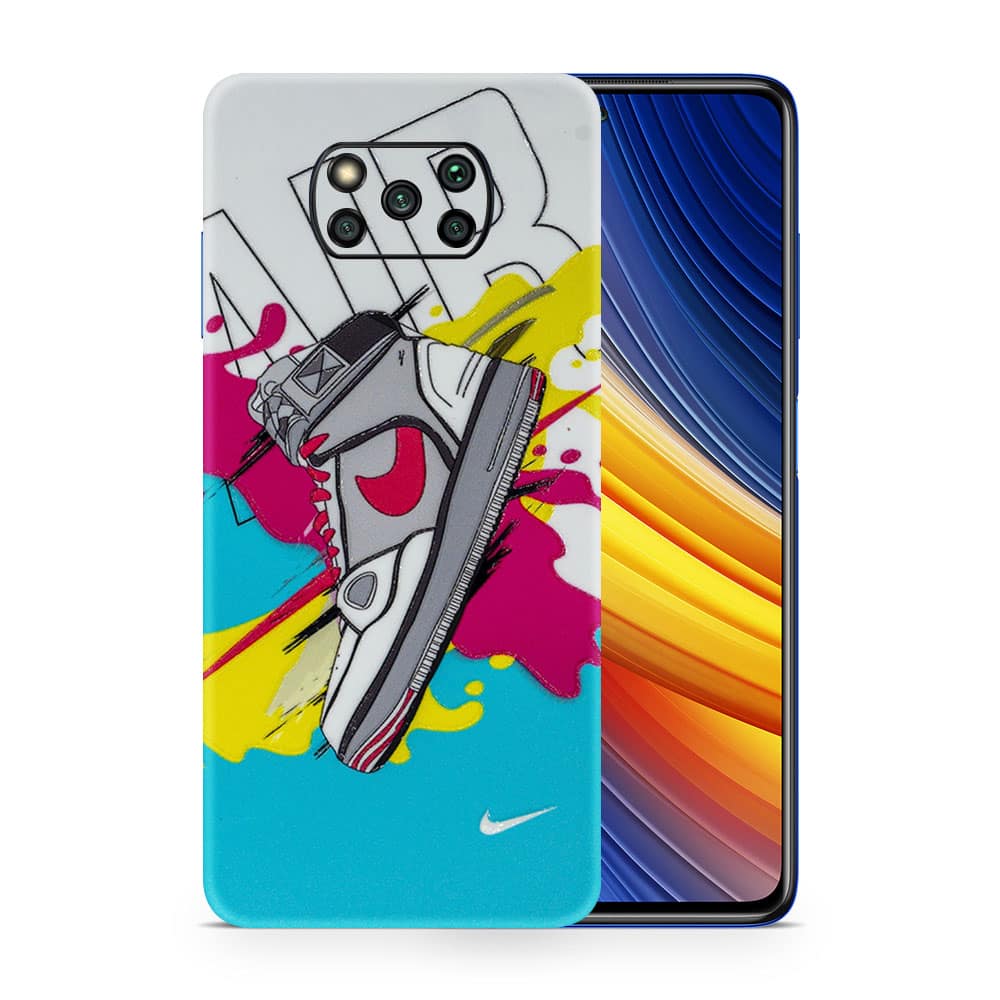 Poco x3 nike air 3d skin wrapitskin