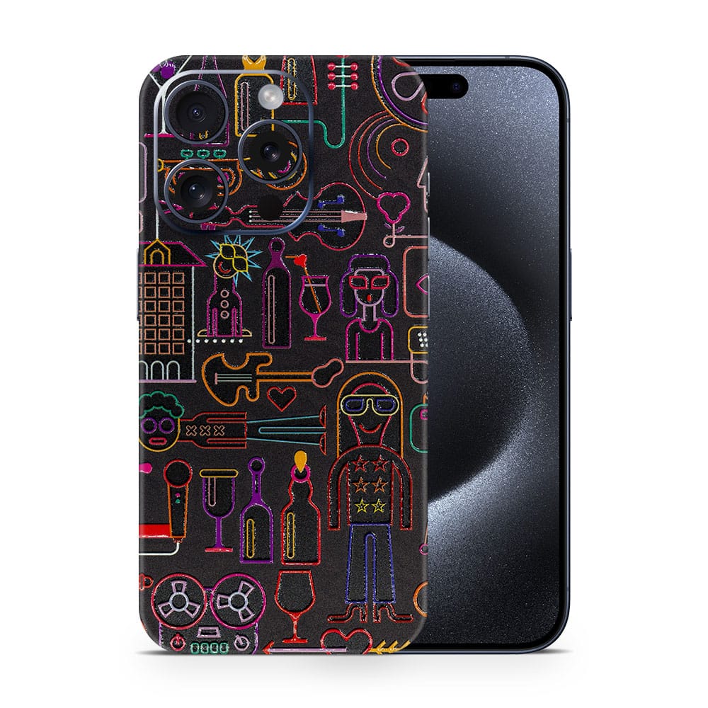 Iphone 15 pro inca art 3d skin wrapitskin