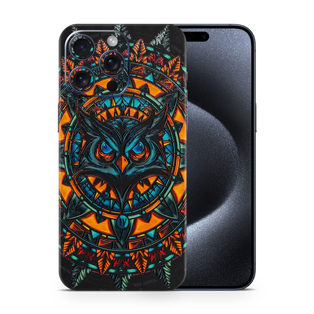 Iphone 15 pro max owl 3d skin wrapitskin
