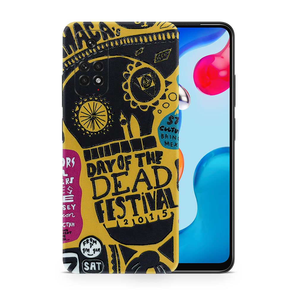 Redmi note 11 street festival 3d skin wrapitskin