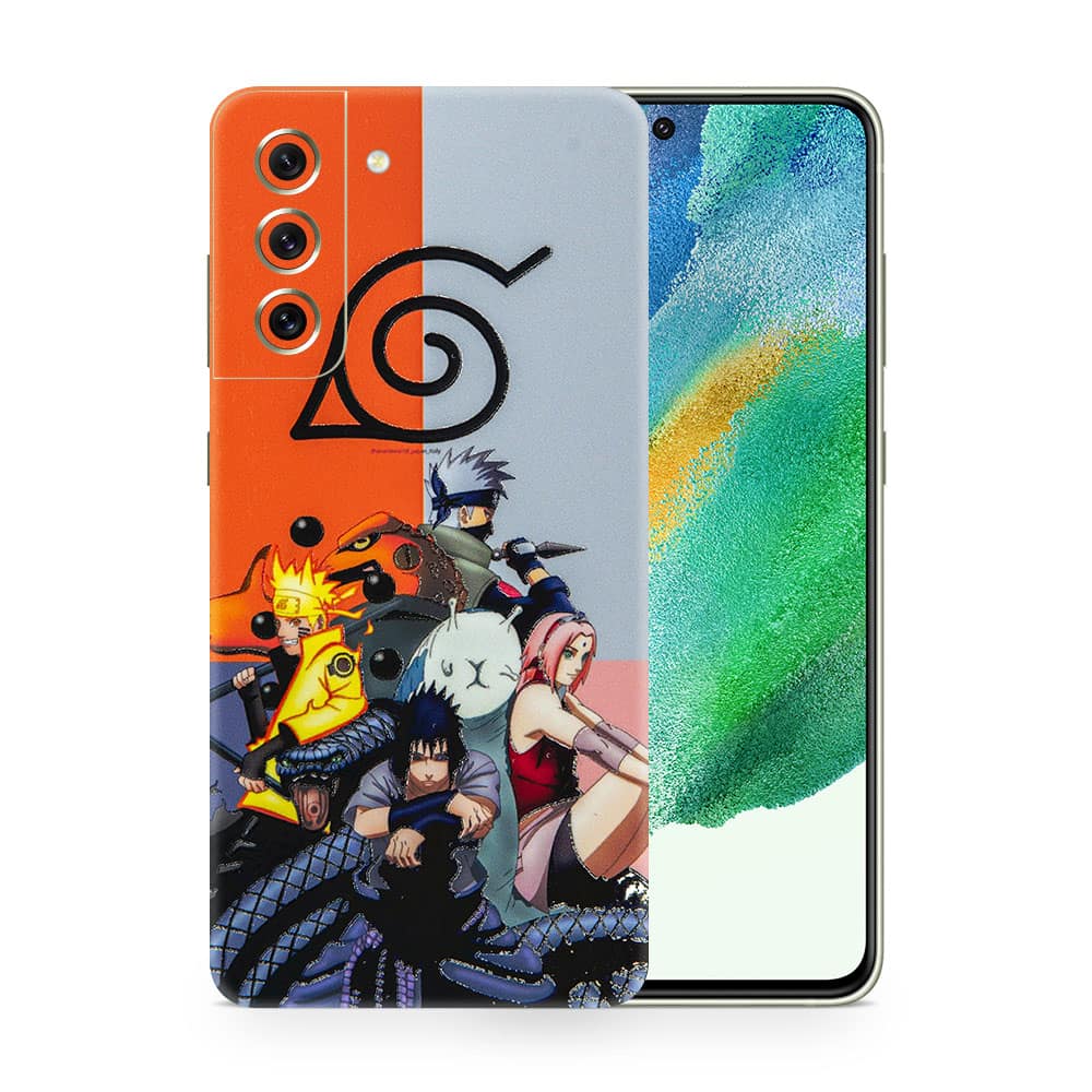 Galaxy s21 fe ultimate ninjas 3d skin wrapitskin