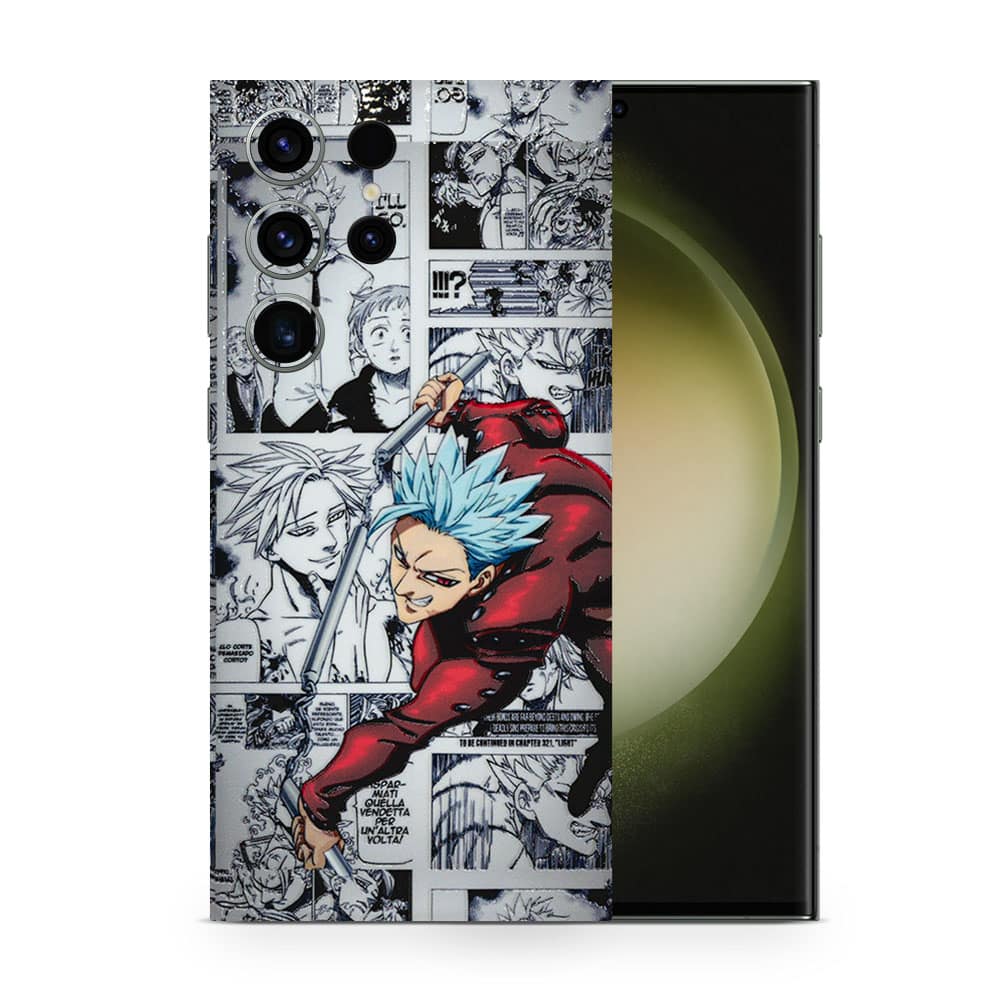 Galaxy s23 ultra ban sds 3d skin wrapitskin