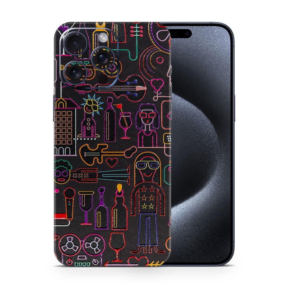 Iphone 15 pro max inca art 3d skin wrapitskin