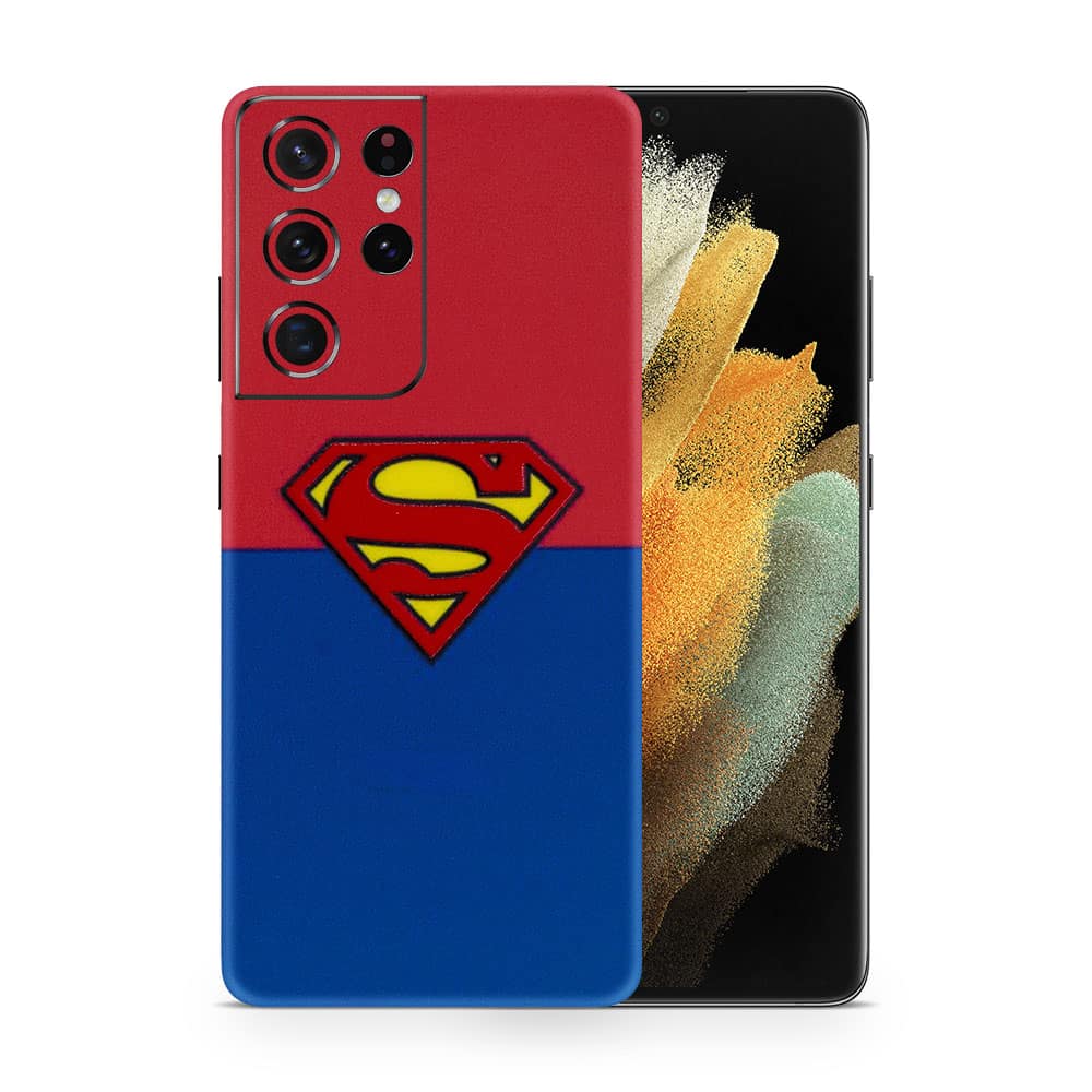 Galaxy s21 ultra superman 3d skin wrapitskin
