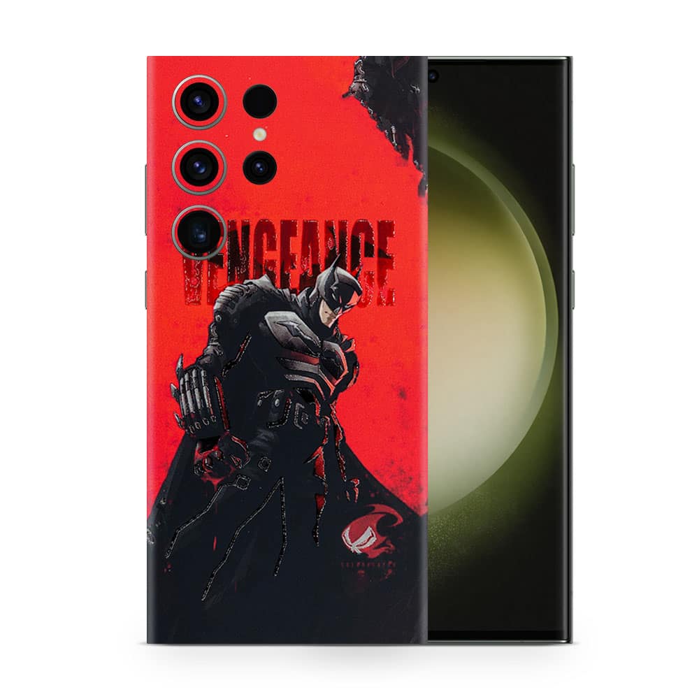 Galaxy s23 ultra batman’s vengeancer 3d skin wrapitskin