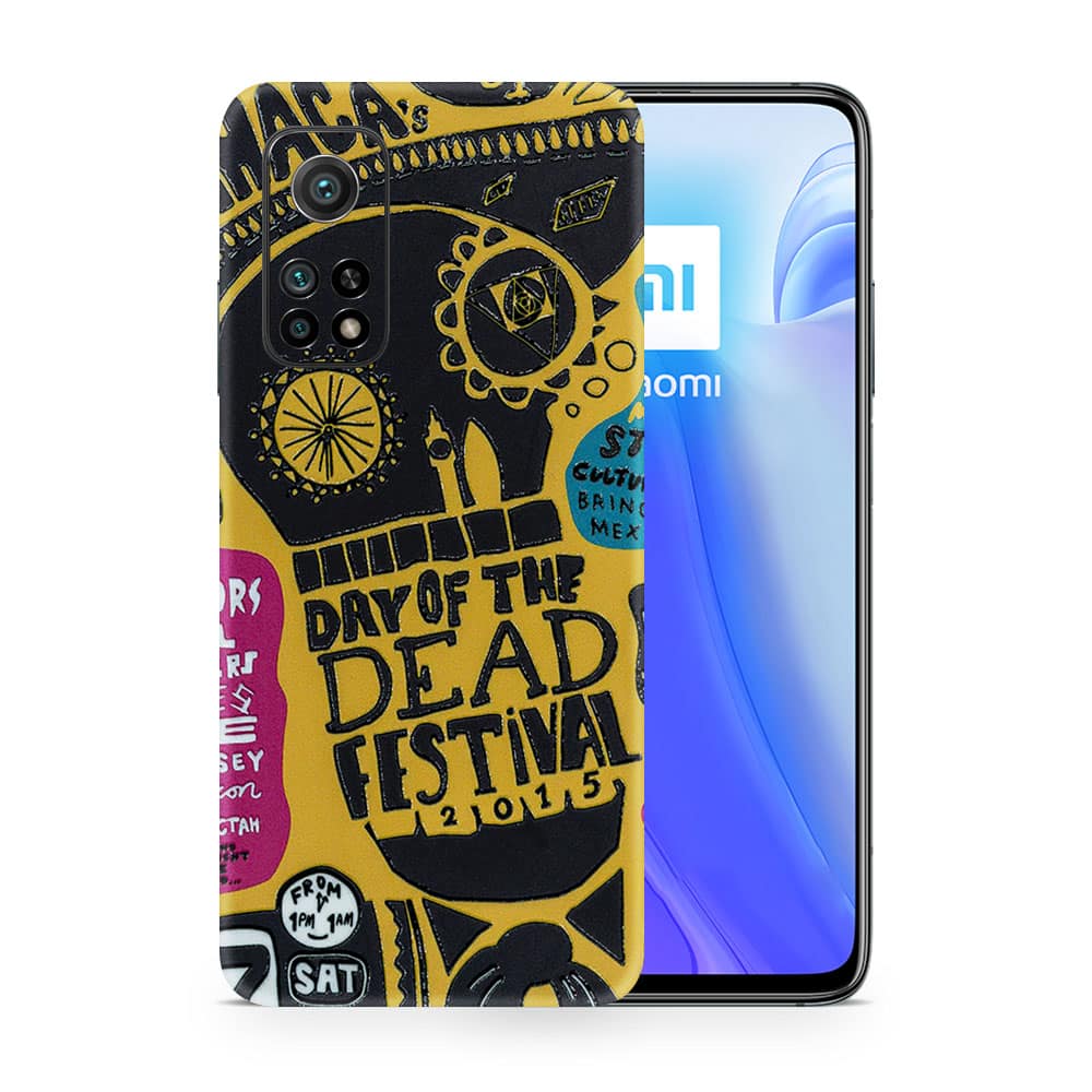 Mi 10t 5g street festival 3d skin wrapitskin