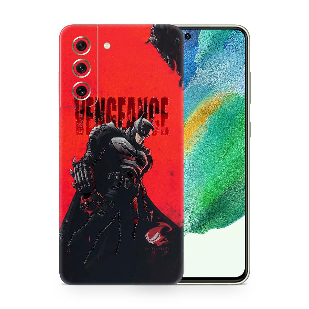 Galaxy s21 fe batman’s vengeancer 3d skin wrapitskin