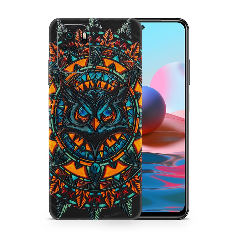Redmi note 10 owl 3d skin wrapitskin