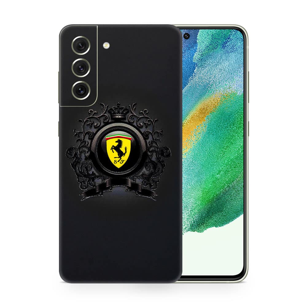 Galaxy s21 fe ferrari 3d skin wrapitskin