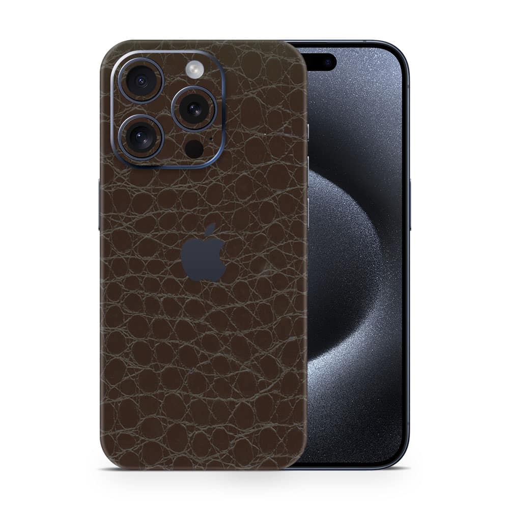 Iphone 15 pro max alligator skins wrapitskin