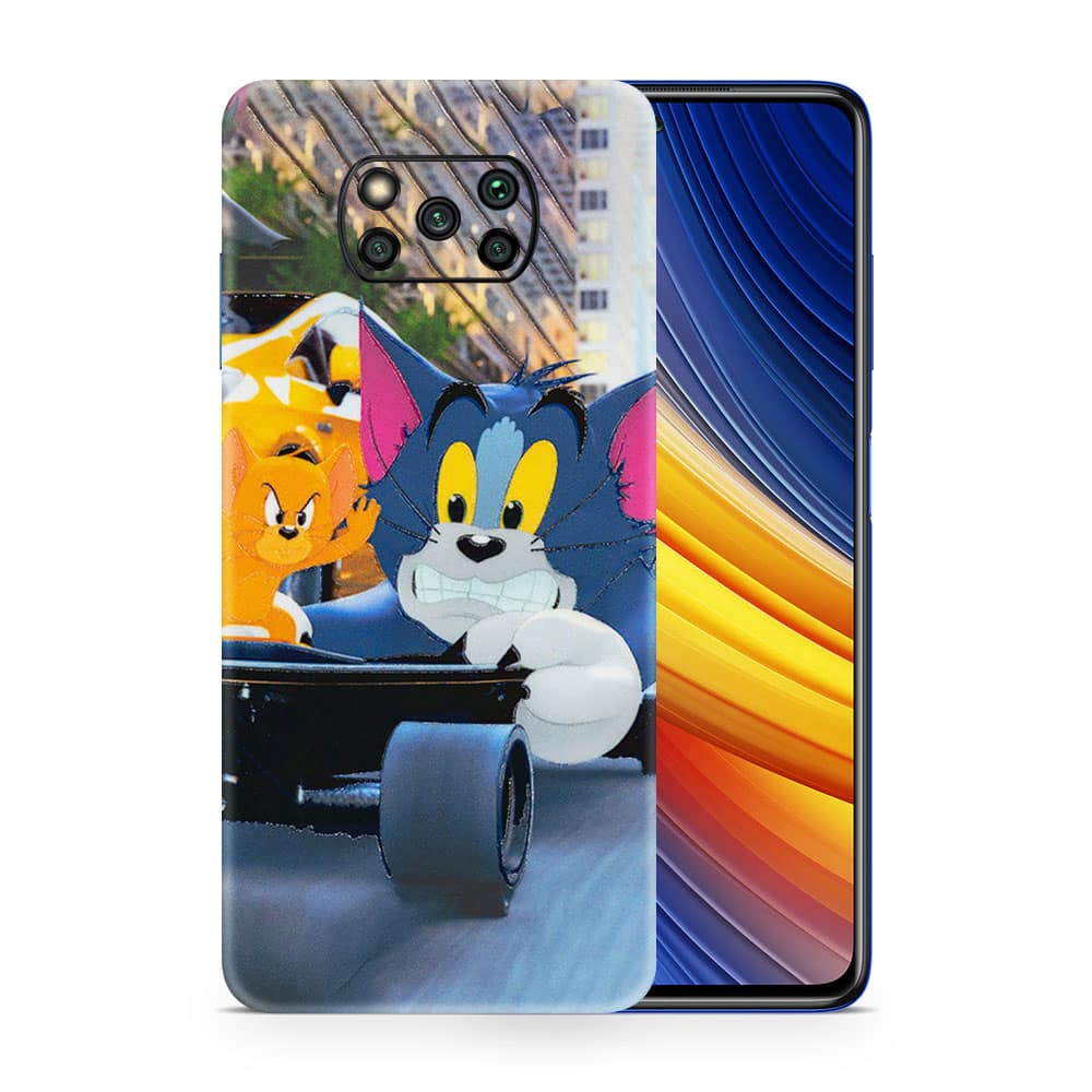 Poco x3 tom and jerry 3d skin wrapitskin