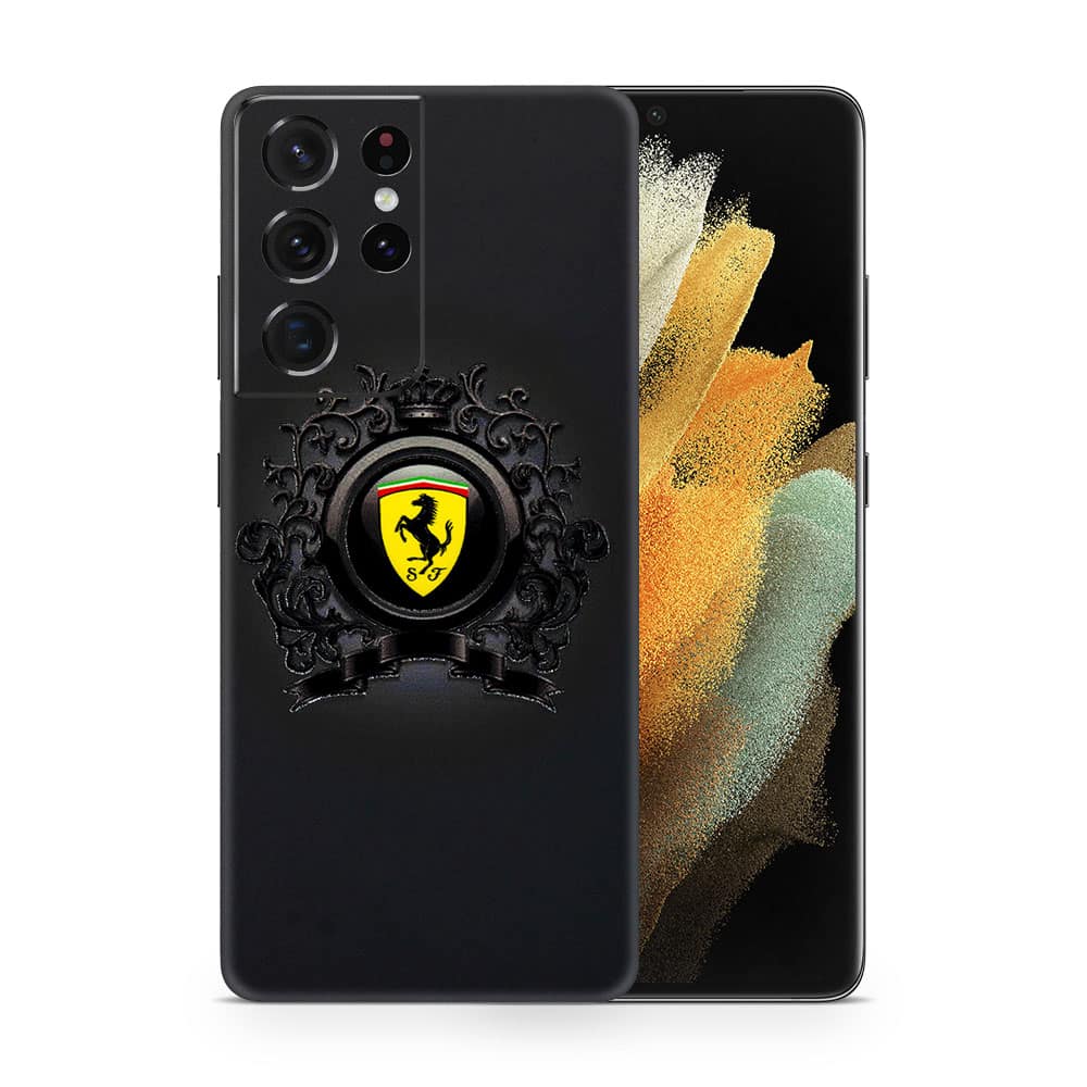 Galaxy s21 ultra ferrari 3d skin wrapitskin