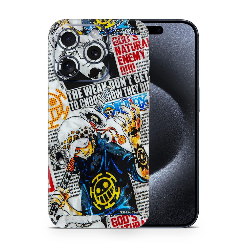 Iphone 15 pro d water law 3d skin wrapitskin