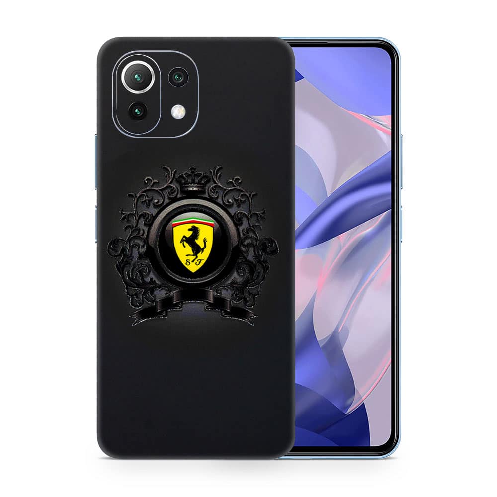 Mi 11 lite ferrari 3d skin wrapitskin