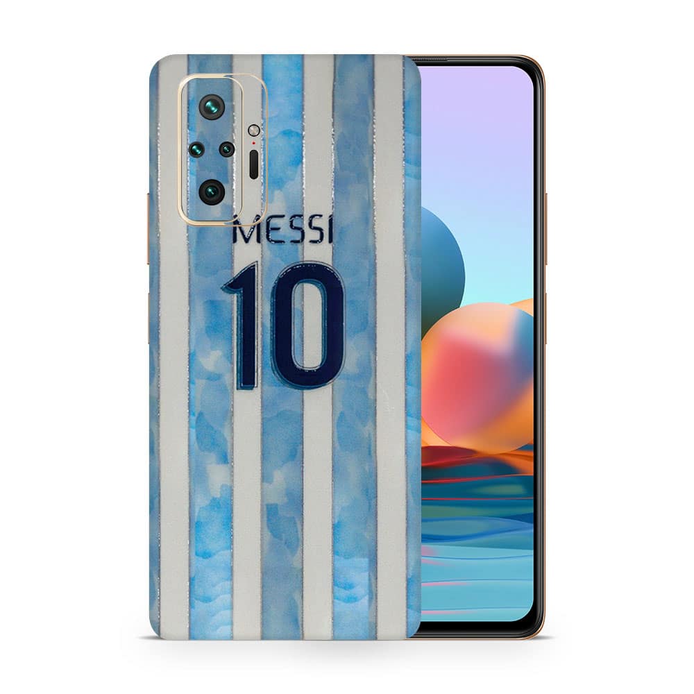 Redmi note 10 pro messi 3d skin wrapitskin