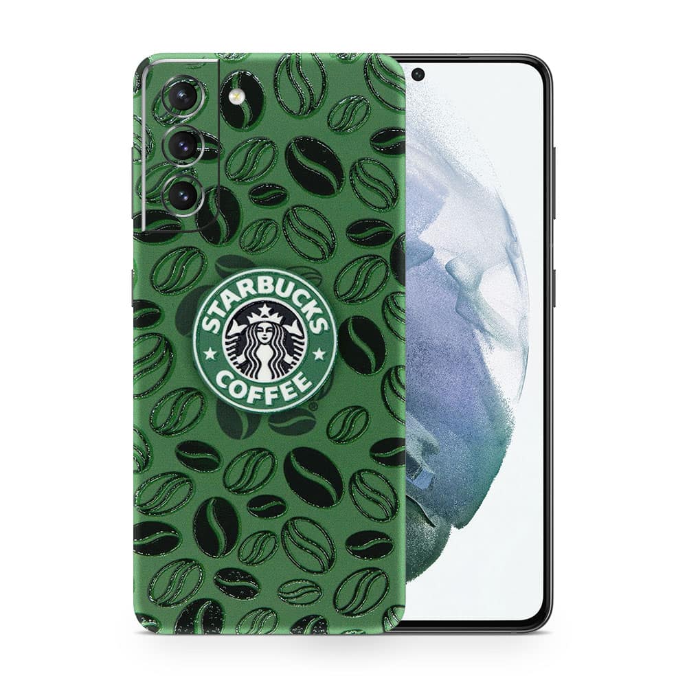 Galaxy s21 starbucks 3d skin wrapitskin