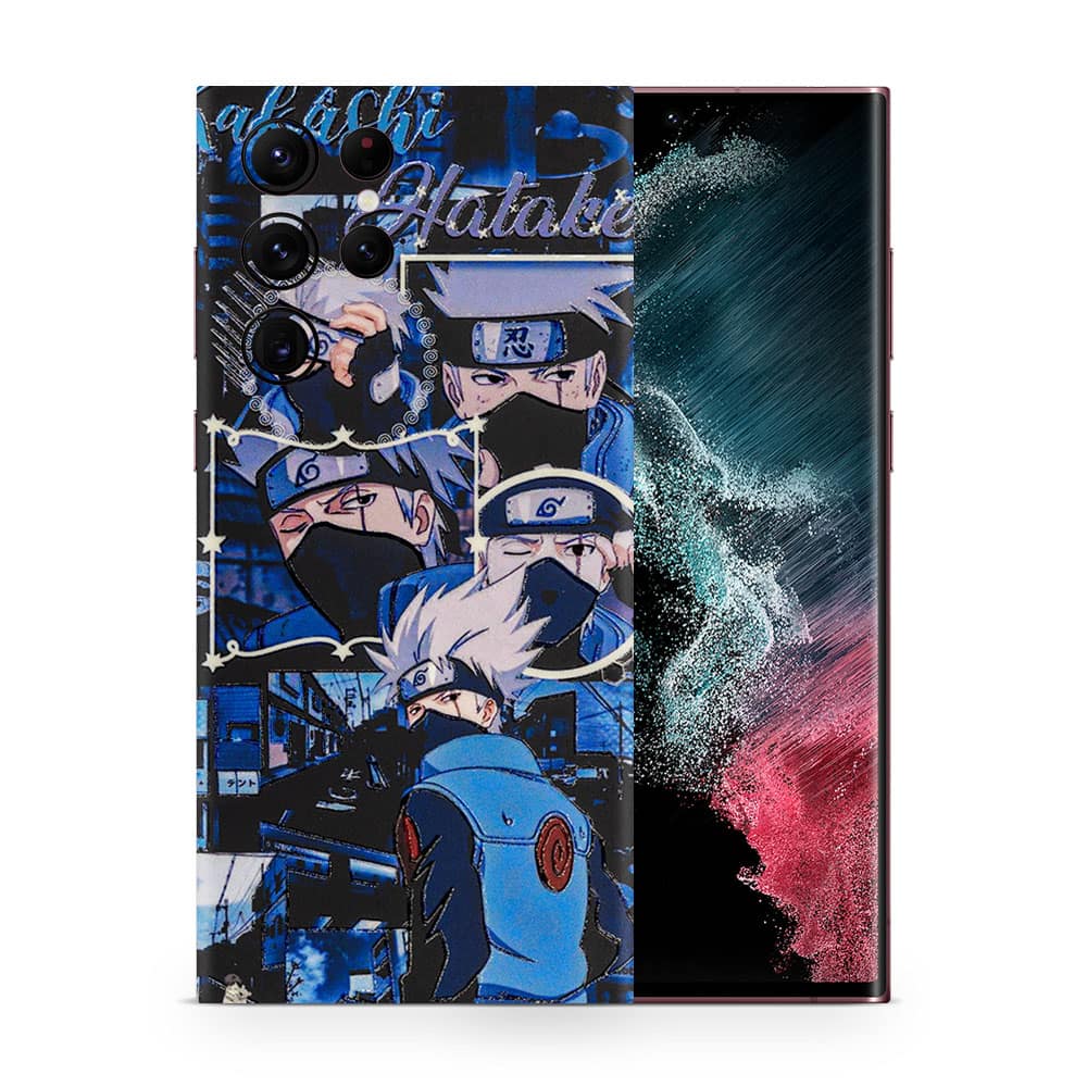 Galaxy s22 ultra kakashi hatake 3d skin wrapitskin