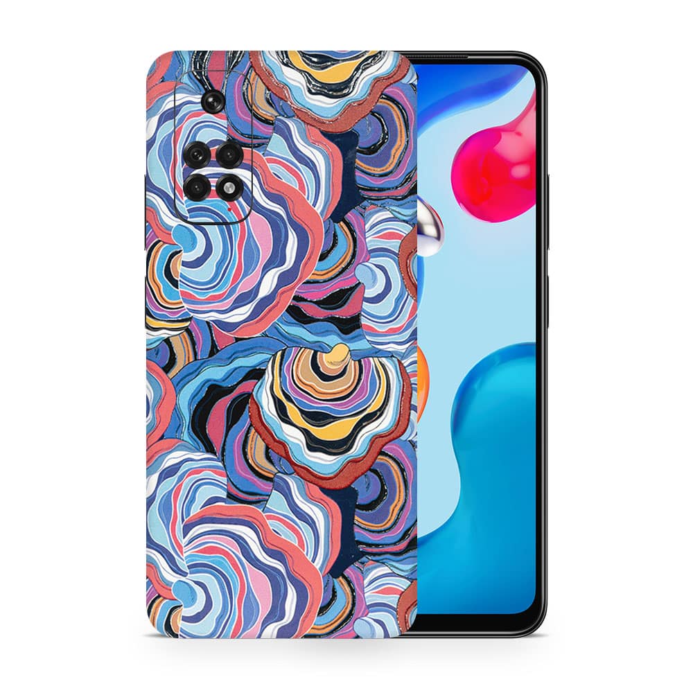 Redmi note 11 abstract multicolor 3d skin wrapitskin