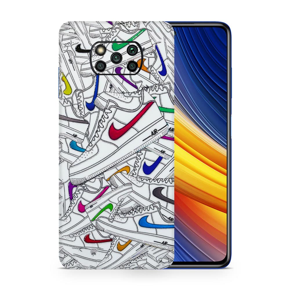 Poco x3 nike 3d skin wrapitskin