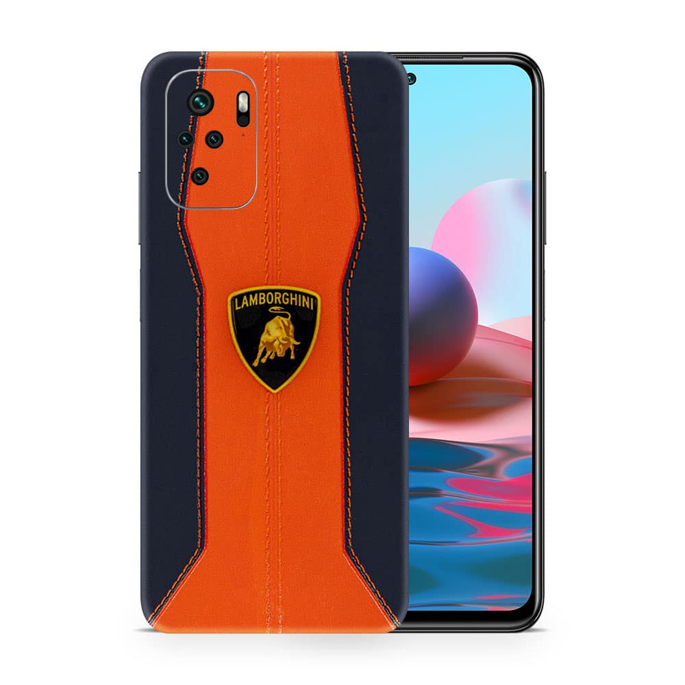 Redmi note 10 lamborghini 3d skin wrapitskin