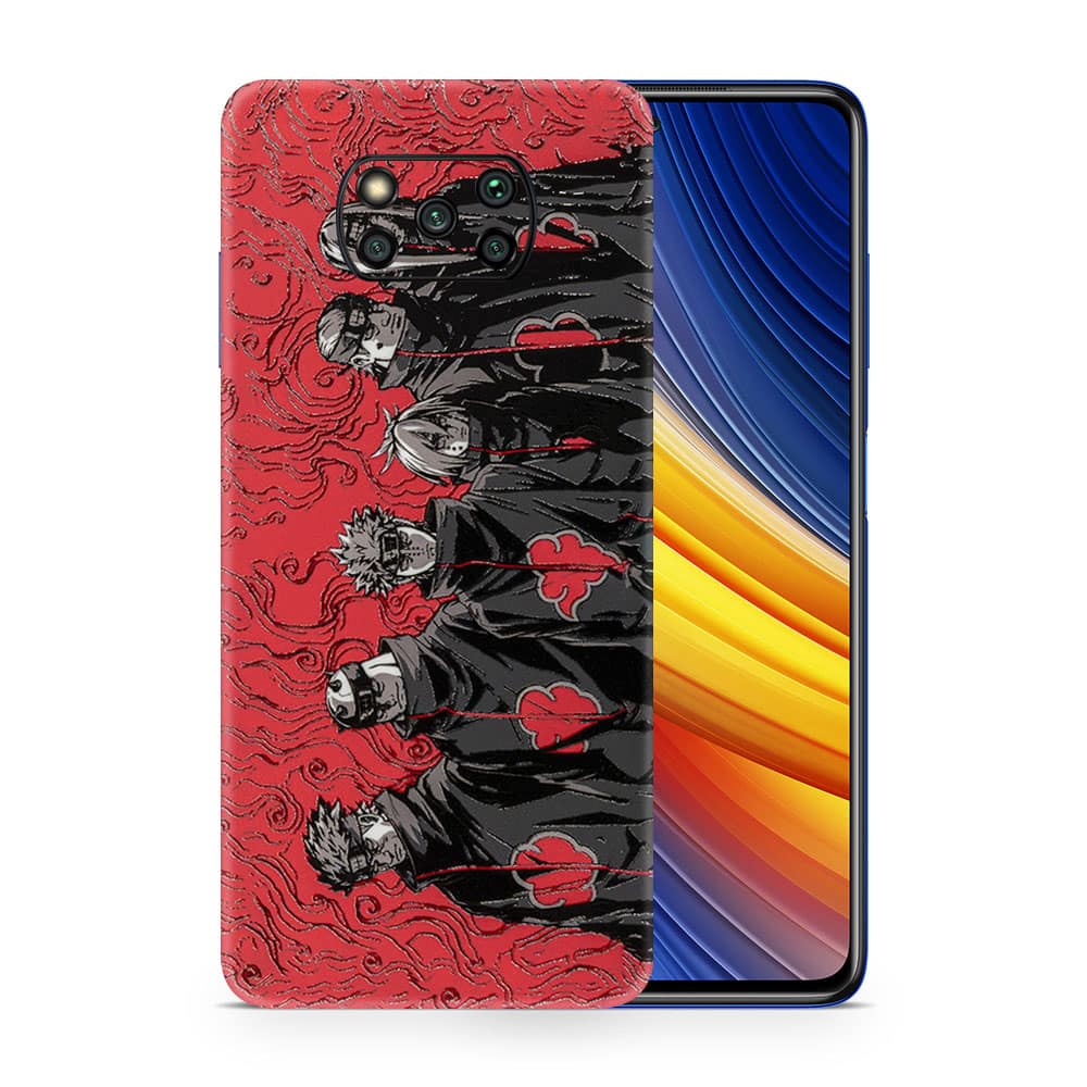 Poco x3 shinobi warriors 3d skin wrapitskin