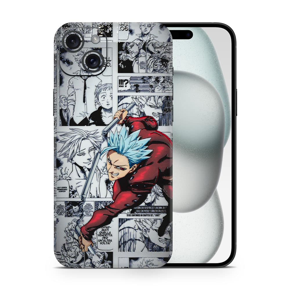 Iphone 15 ban sds 3d skin wrapitskin