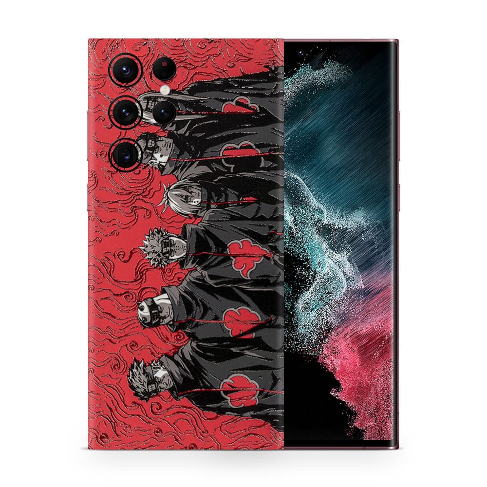 Galaxy s22 ultra shinobi warriors 3d skin wrapitskin