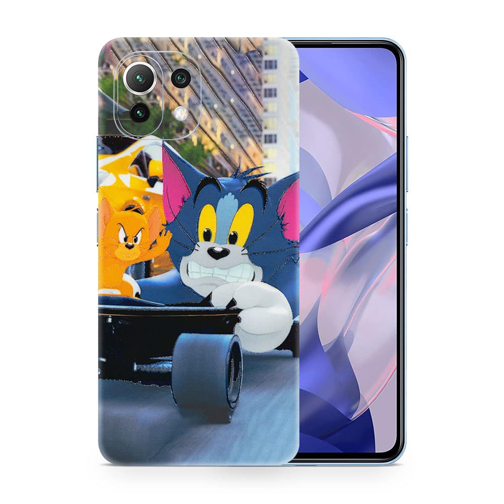 Mi 11 lite tom and jerry 3d skin wrapitskin