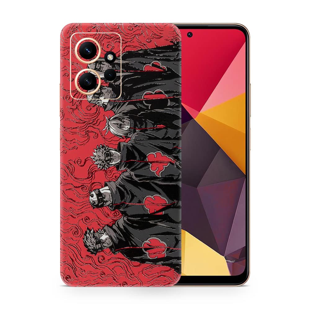 Redmi note 12 4g shinobi warriors 3d skin wrapitskin