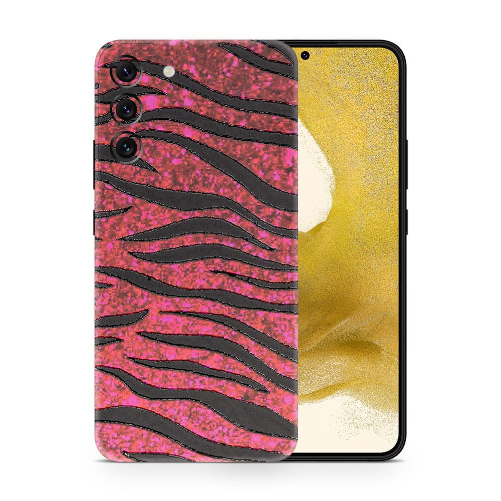 Galaxy s22 plus red zebra 3d skin wrapitskin