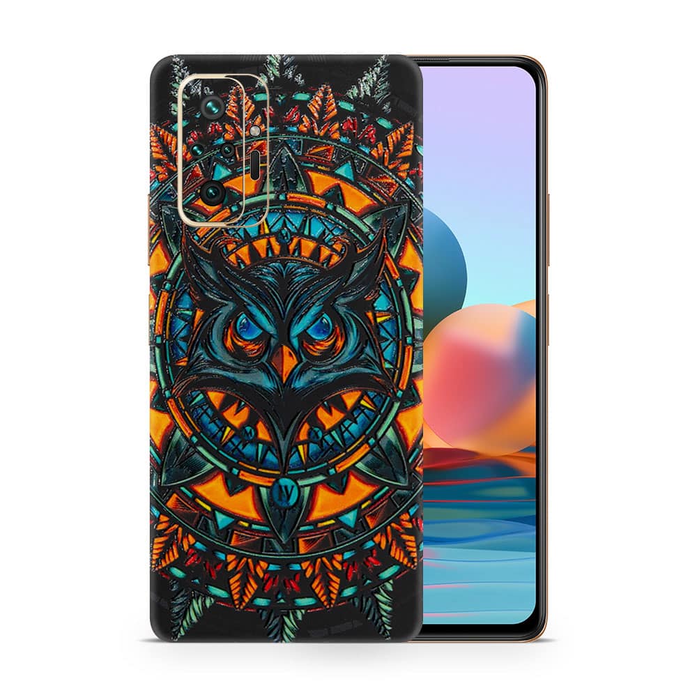 Redmi note 10 pro owl 3d skin wrapitskin