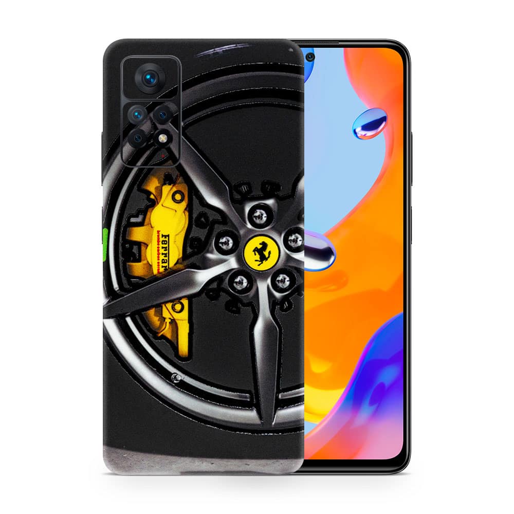 Redmi note 11 pro ferrari rim 3d skin wrapitskin