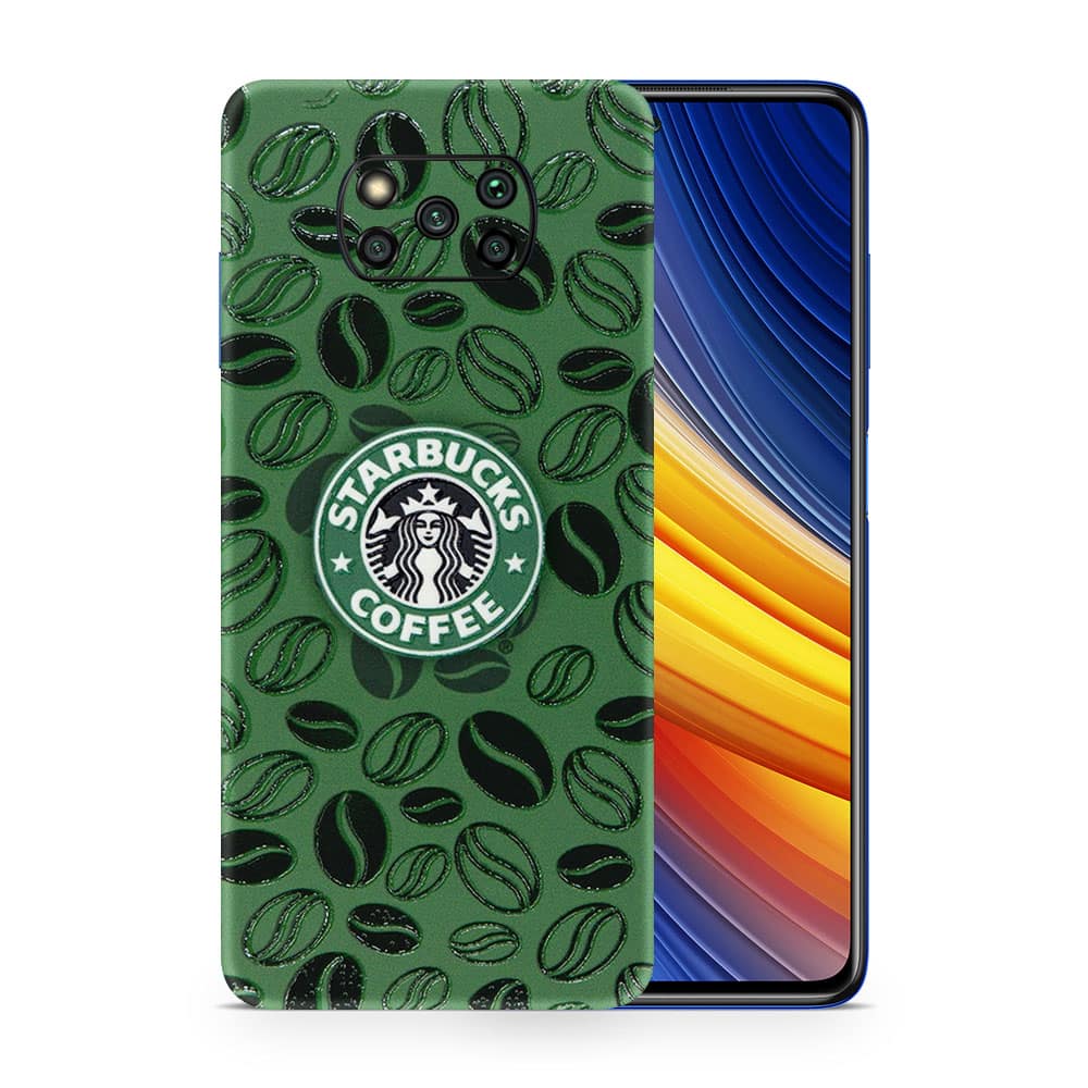 Poco x3 pro starbucks 3d skin wrapitskin