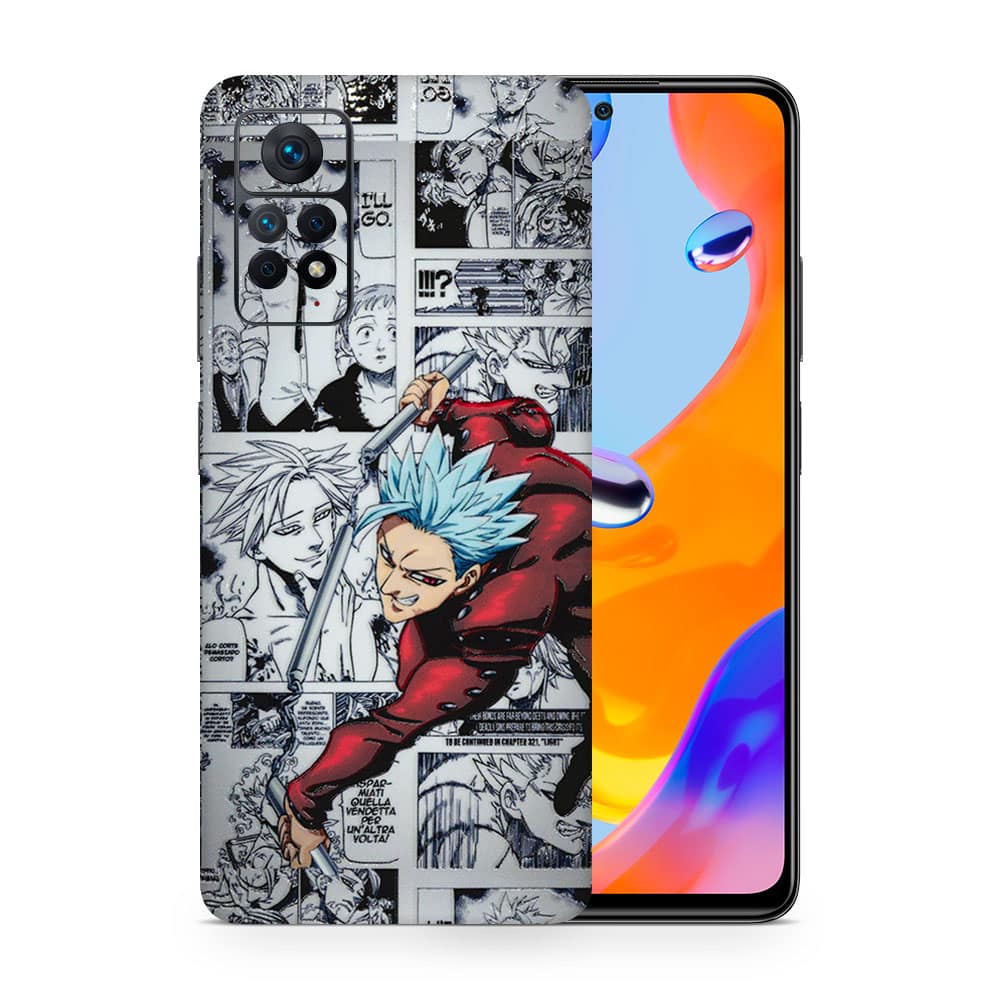 Redmi note 11 pro ban sds 3d skin wrapitskin