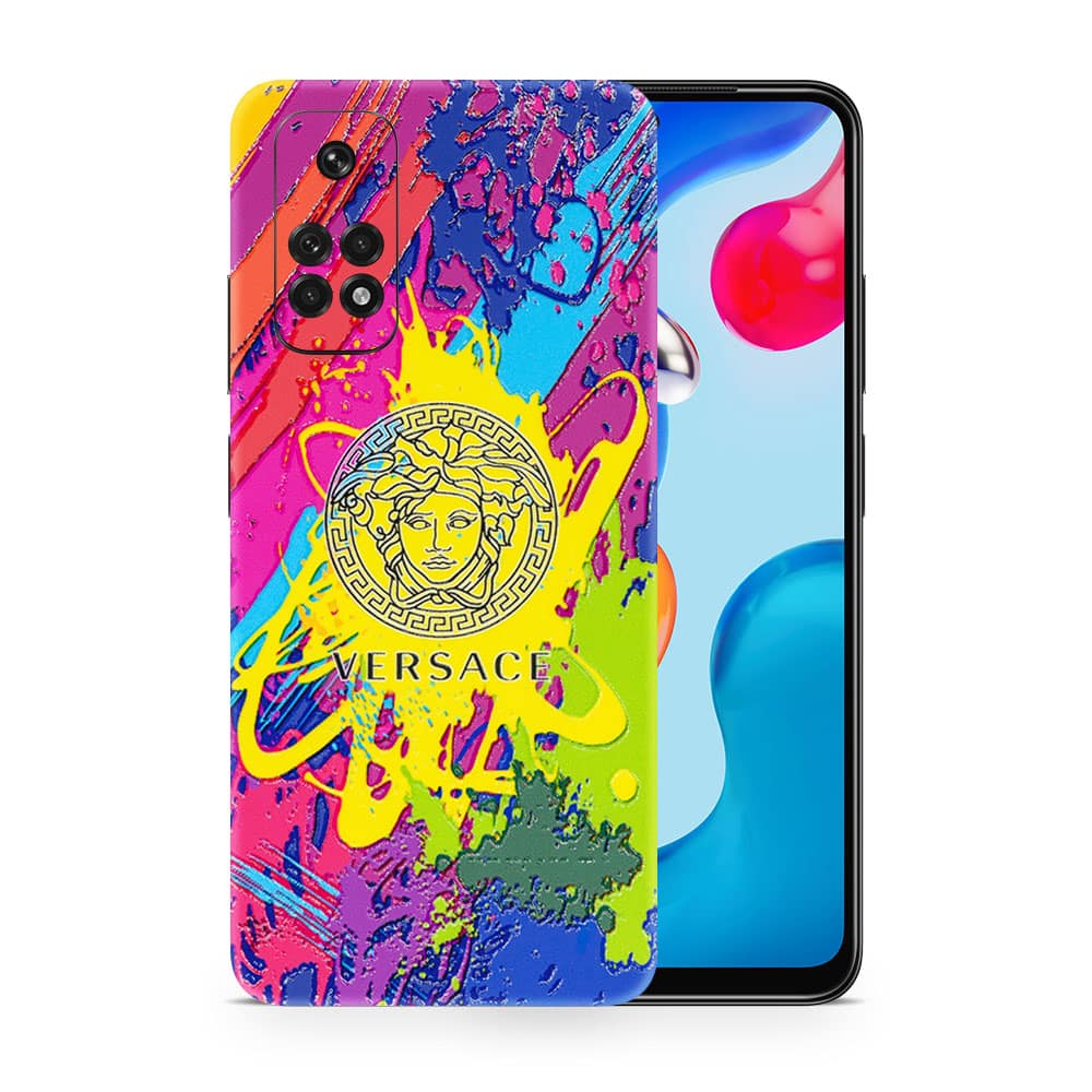 Redmi note 11 versace colorful 3d skin wrapitskin
