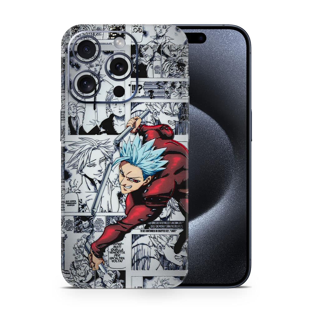 Iphone 15 pro ban sds 3d skin wrapitskin