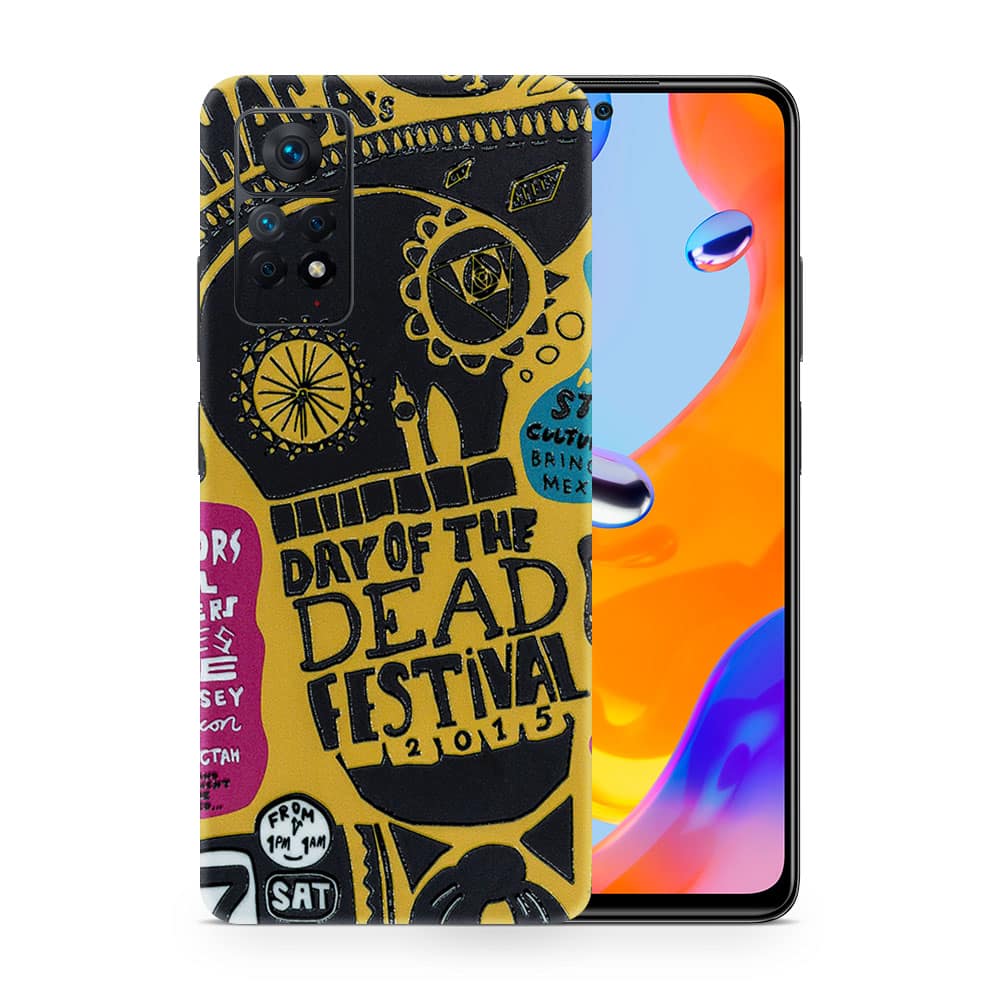 Redmi note 11 pro street festival 3d skin wrapitskin