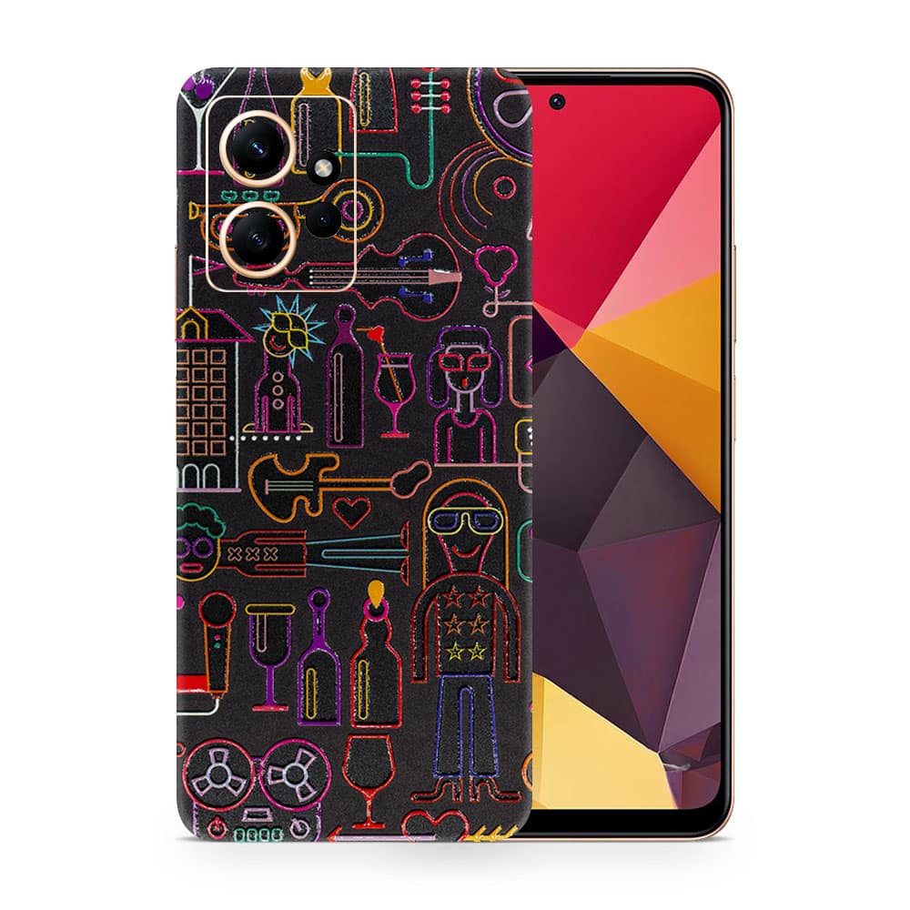 Redmi note 12 4g inca art 3d skin wrapitskin