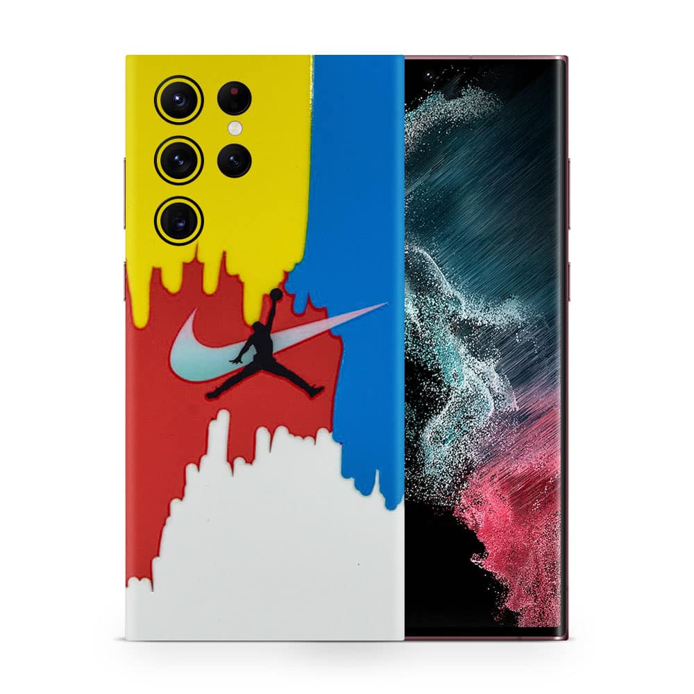 Galaxy s22 ultra nike jordan 3d skin wrapitskin