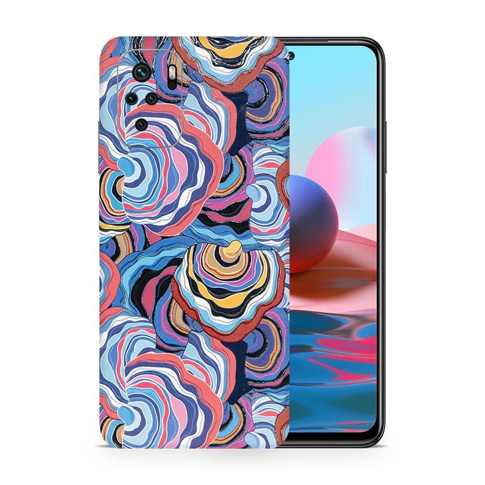 Note 10s abstract multicolor 3d skin wrapitskin