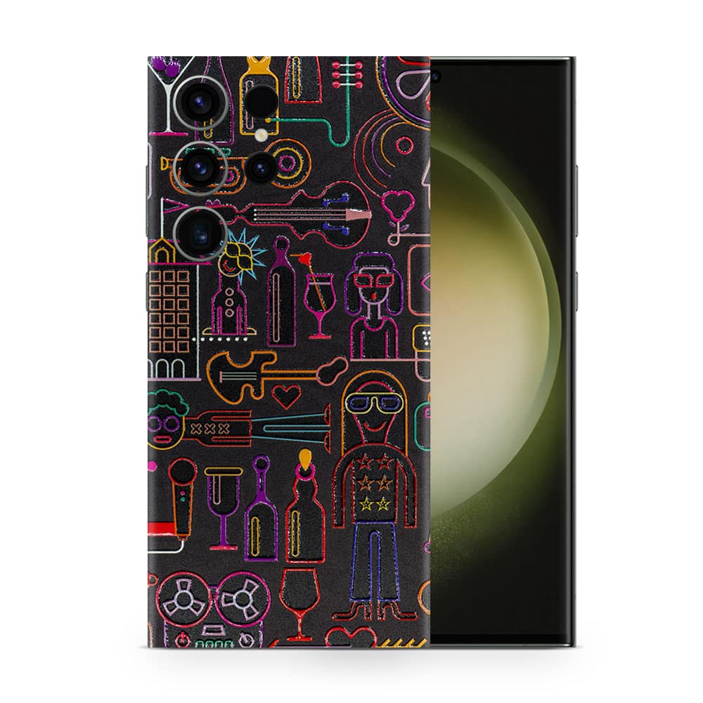 Galaxy s23 ultra inca art 3d skin wrapitskin