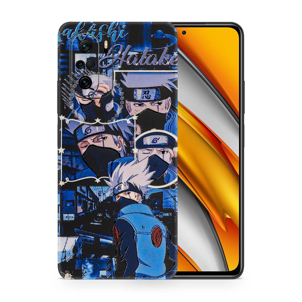 Poco f3 kakashi hatake 3d skin wrapitskin