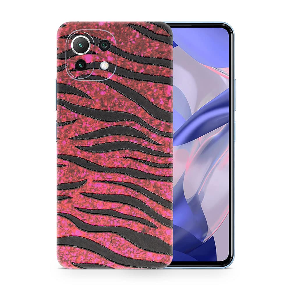 Mi 11 lite red zebra 3d skin wrapitskin