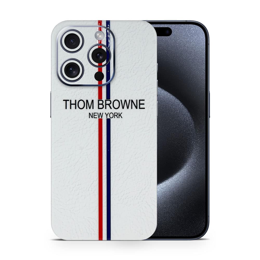 Iphone 15 pro thom browne 3d skin wrapitskin