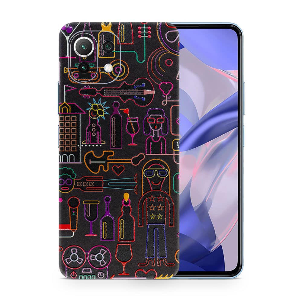 Mi 11 lite inca art 3d skin wrapitskin