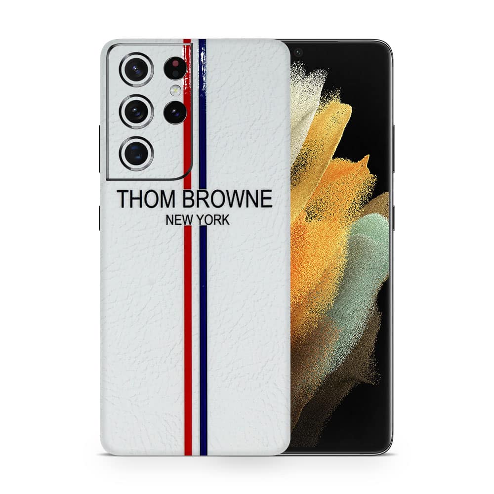 Galaxy s21 ultra thom browne 3d skin wrapitskin