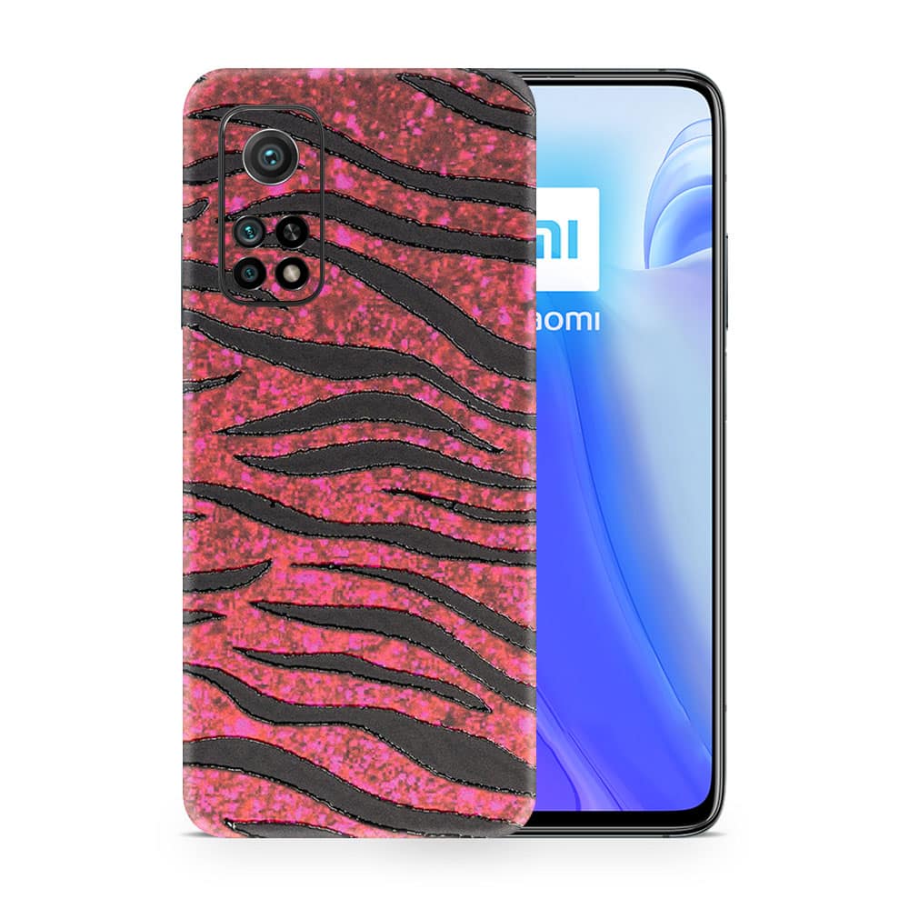 Mi 10t 5g red zebra 3d skin wrapitskin