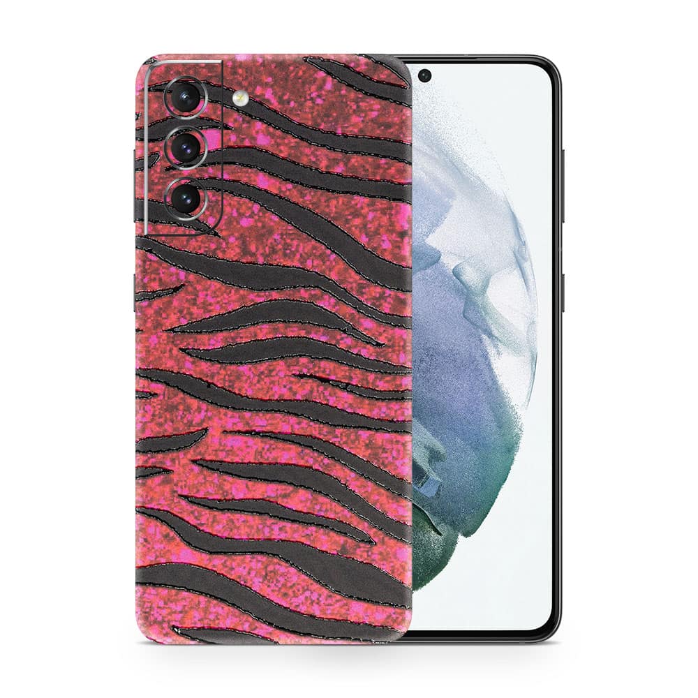 Galaxy s21 red zebra 3d skin wrapitskin