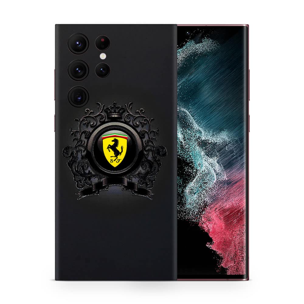 Galaxy s22 ultra ferrari 3d skin wrapitskin