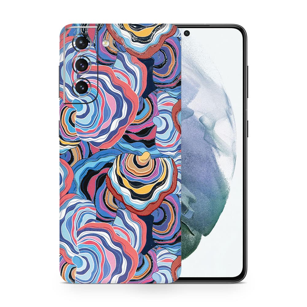 Galaxy s21 plus abstract multicolor 3d skin wrapitskin